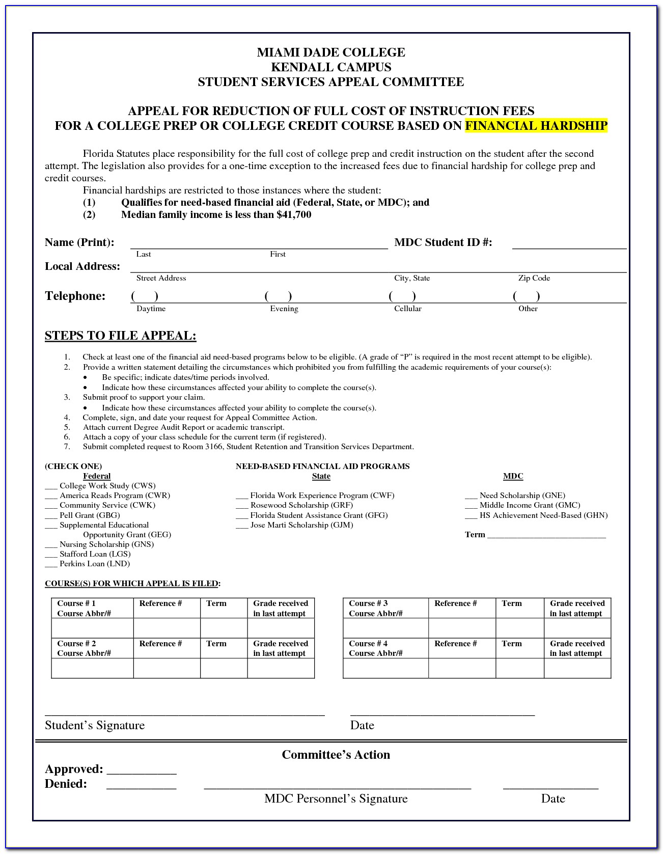 State Of Florida Simple Divorce Forms