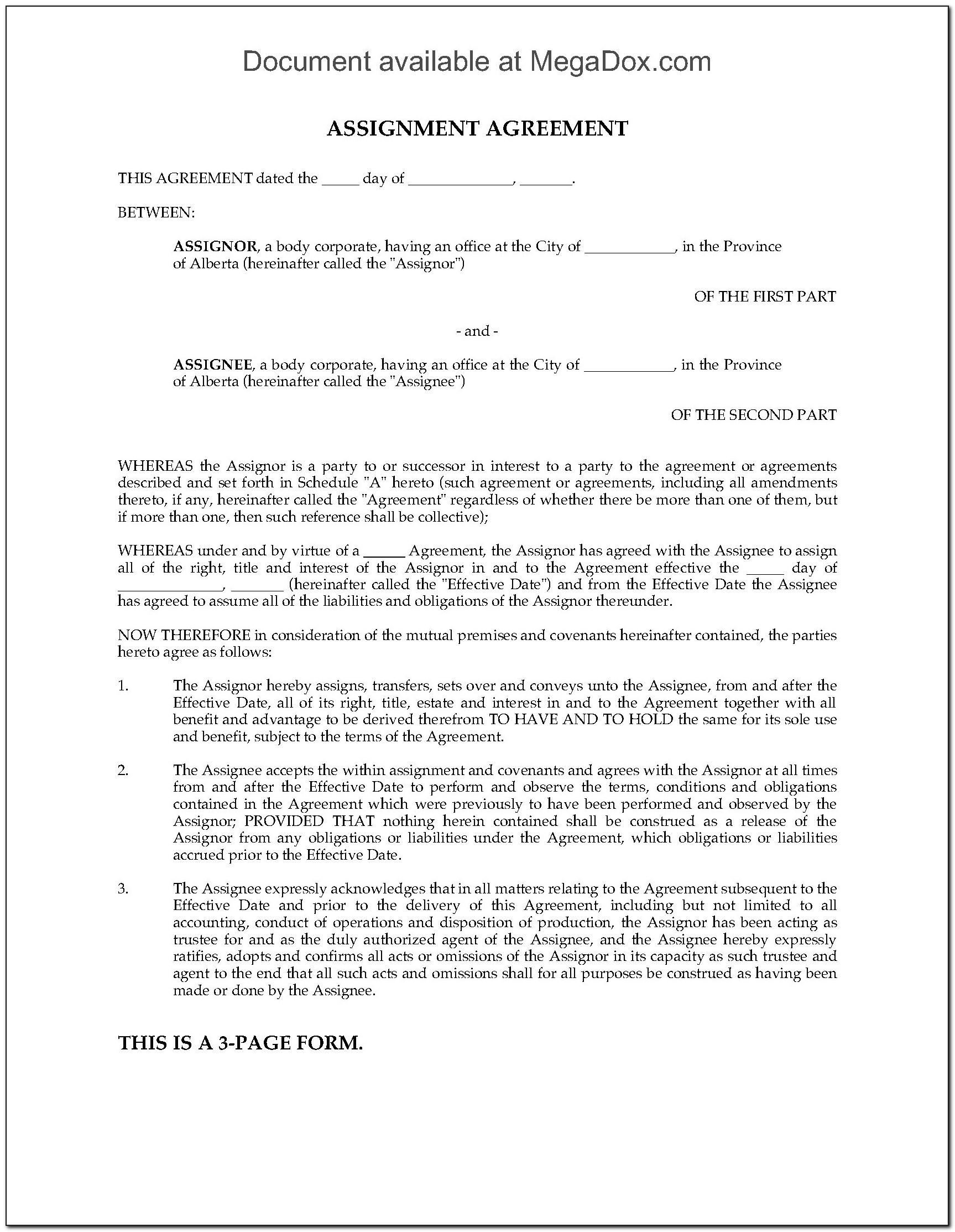 State Of Wyoming Oil And Gas Lease Assignment Form