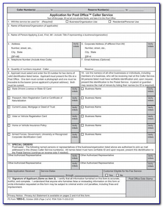 Tamilnadu Post Office Job Application Form