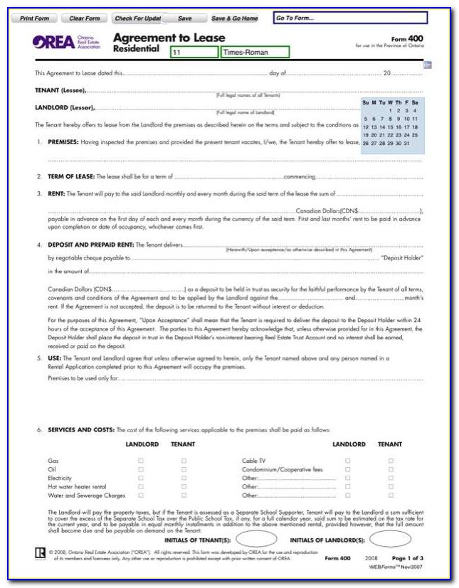 Tenant Rental Application Form Pdf