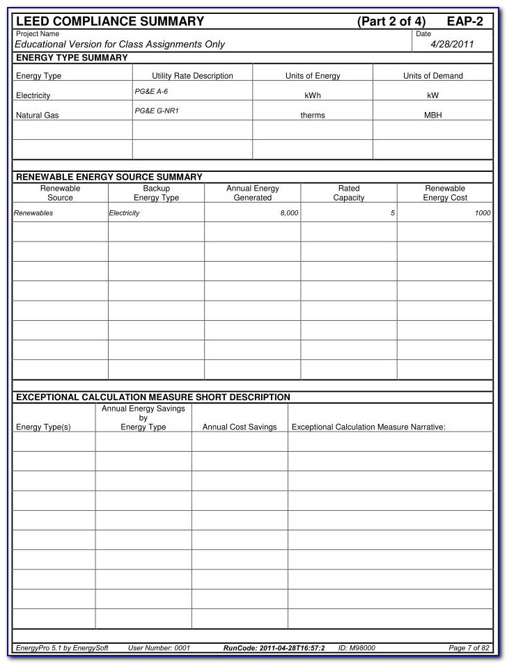 Title 24 Residential Compliance Forms