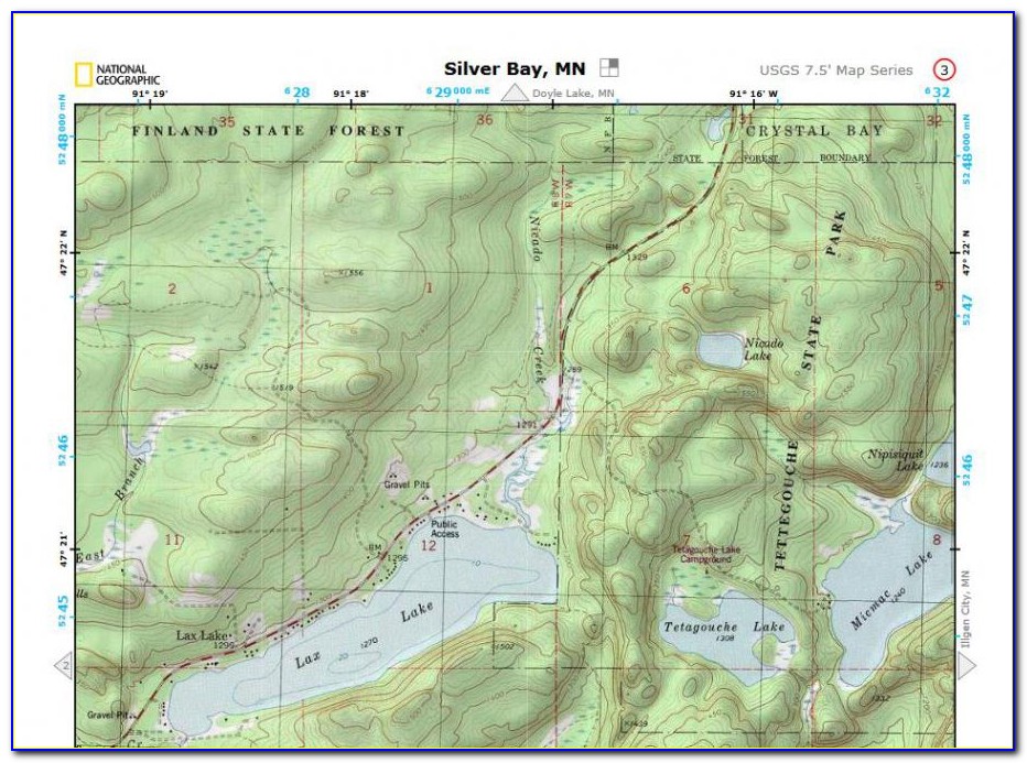 Topo Maps National Geographic