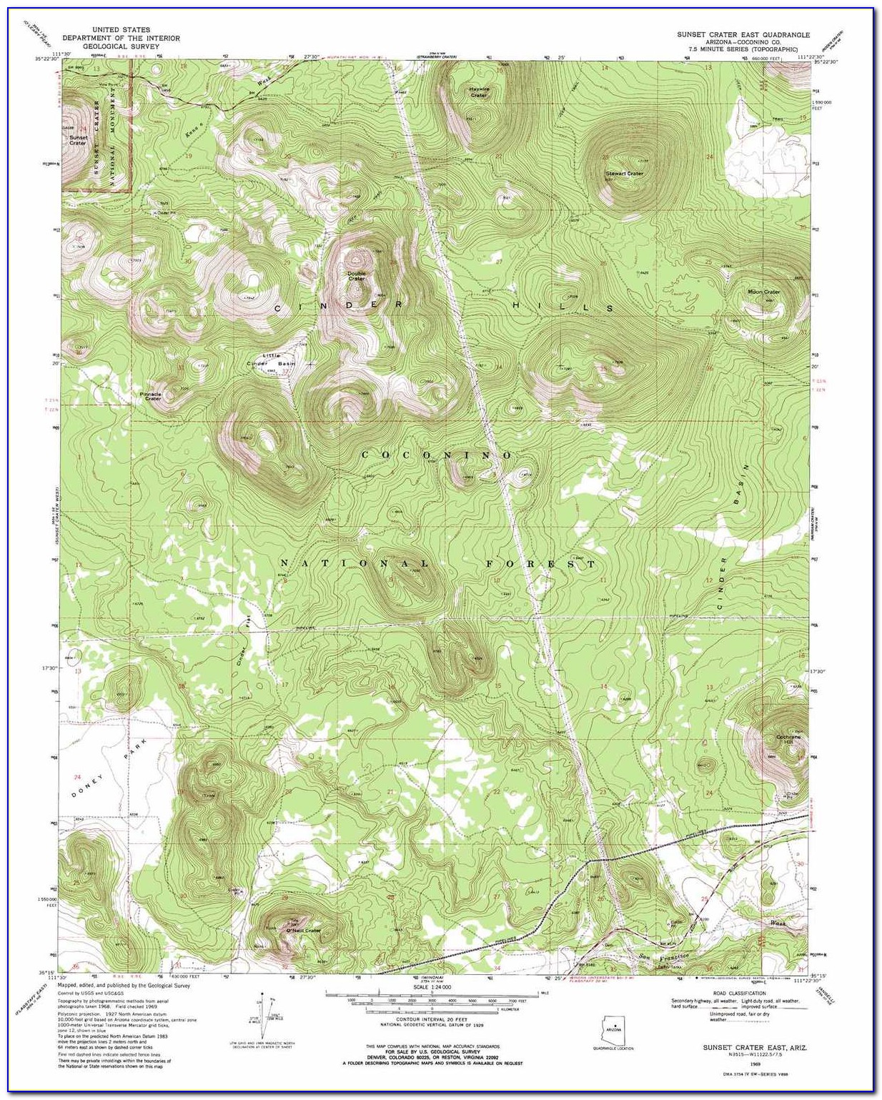 Topographic Map Of Southern Arizona