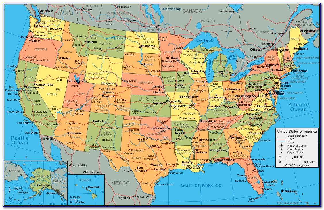United States Road Trip Routes