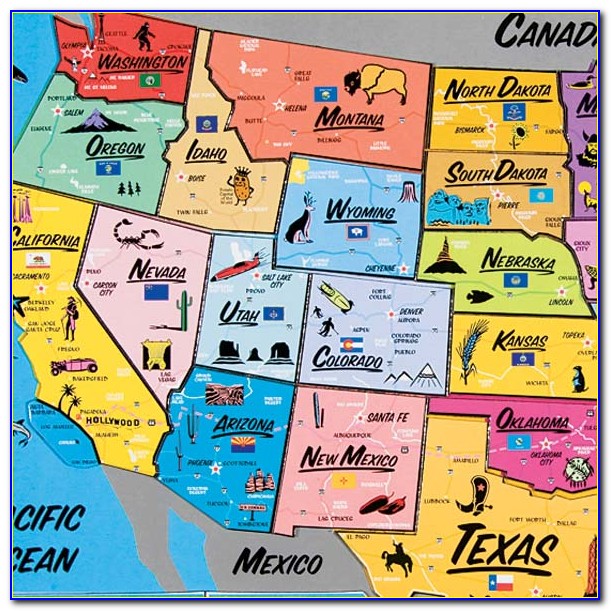 Usa Magnetic Puzzle Map