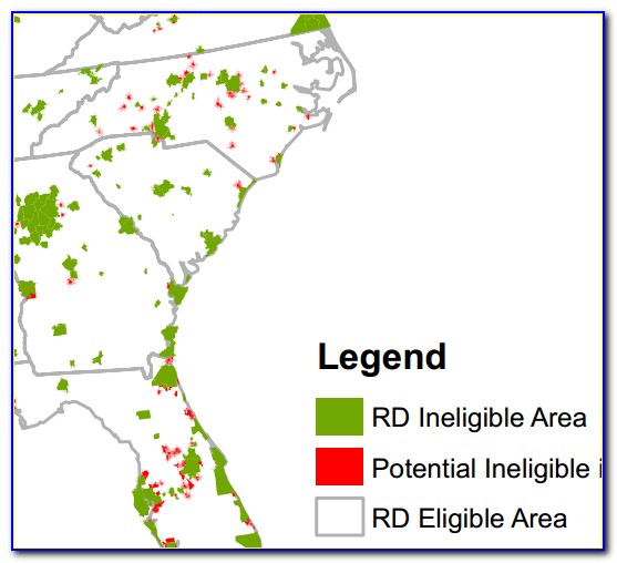 Usda Loan Eligibility Map Florida
