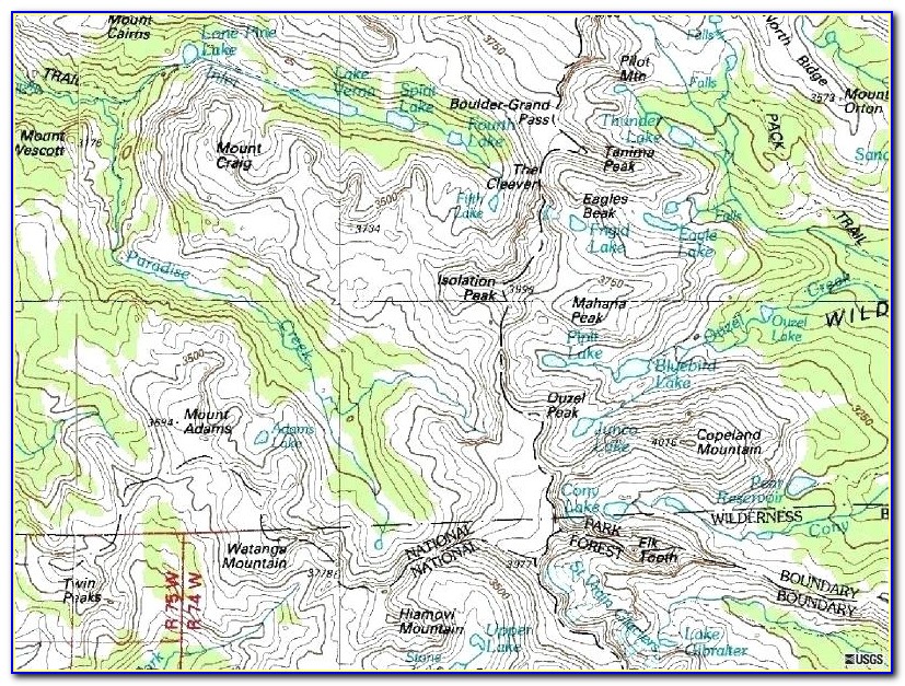 Usgs Topographic Maps Colorado