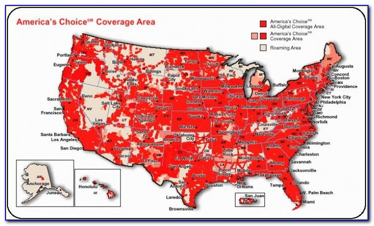 Verizon Cell Phone Coverage Map Arizona