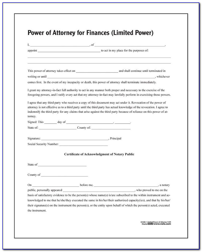 Where Can I Buy A Durable Power Of Attorney Form