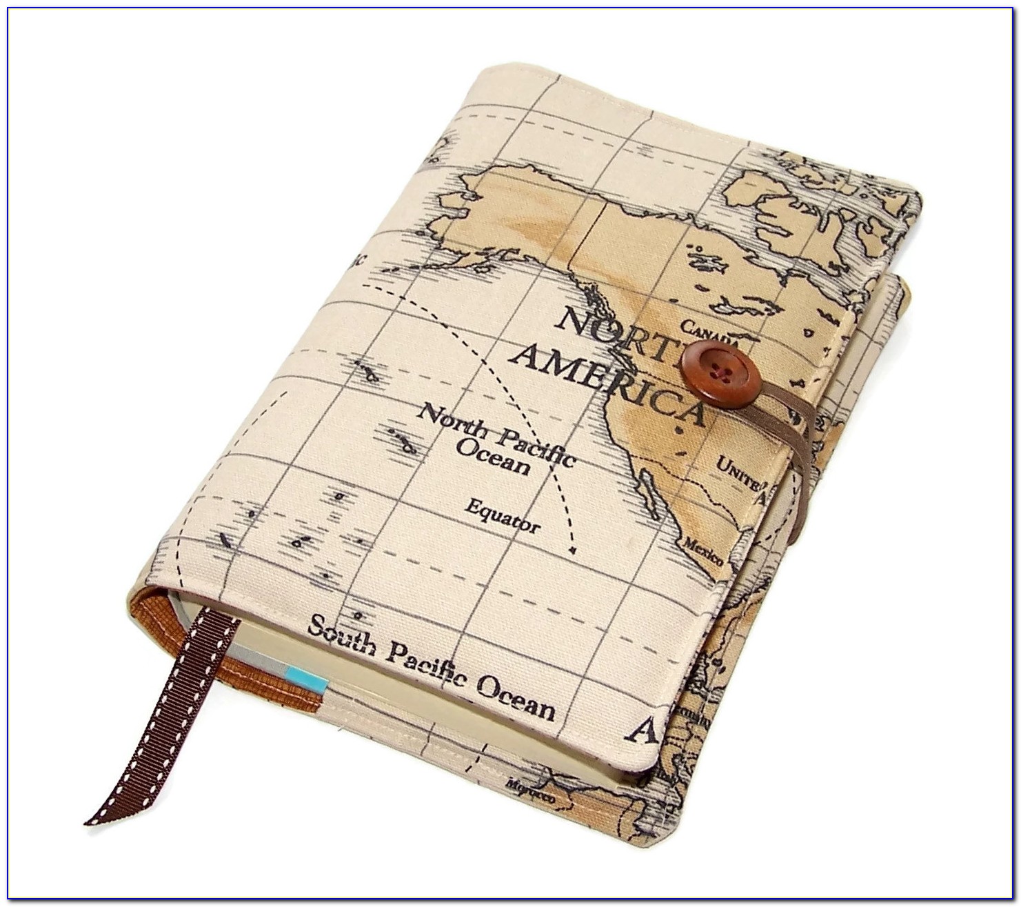 World Map Book Cover