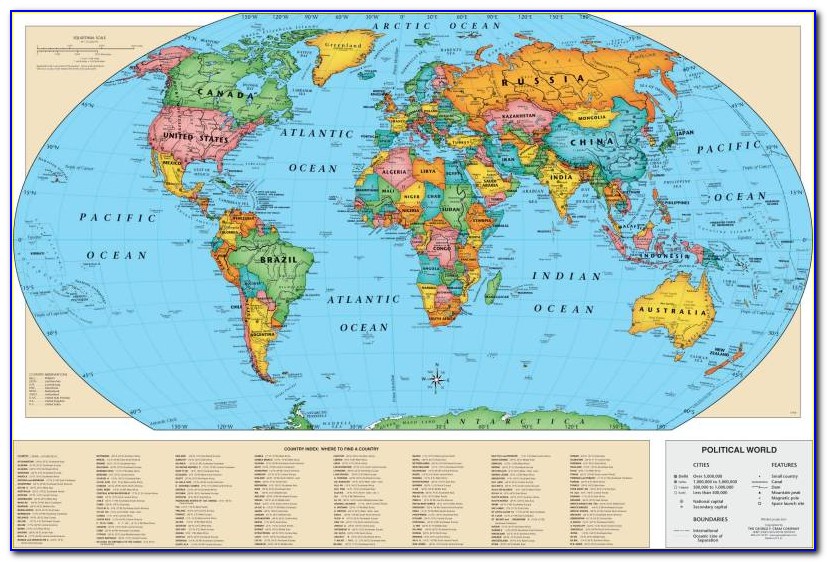 World Maps And Globes