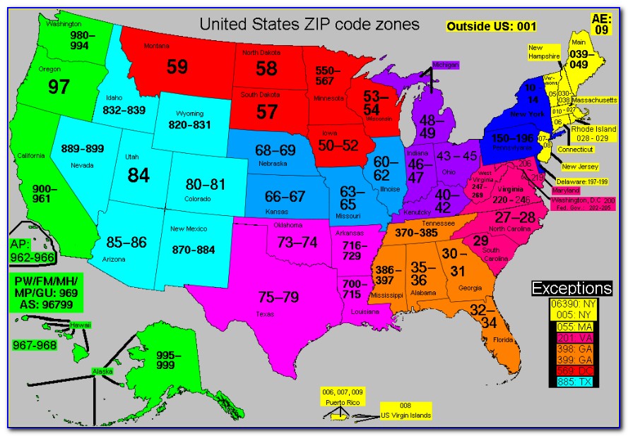 Zip Code Territory Mapping Software