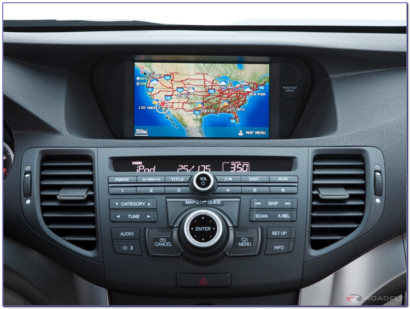 2012 Acura Navigation System Map Update