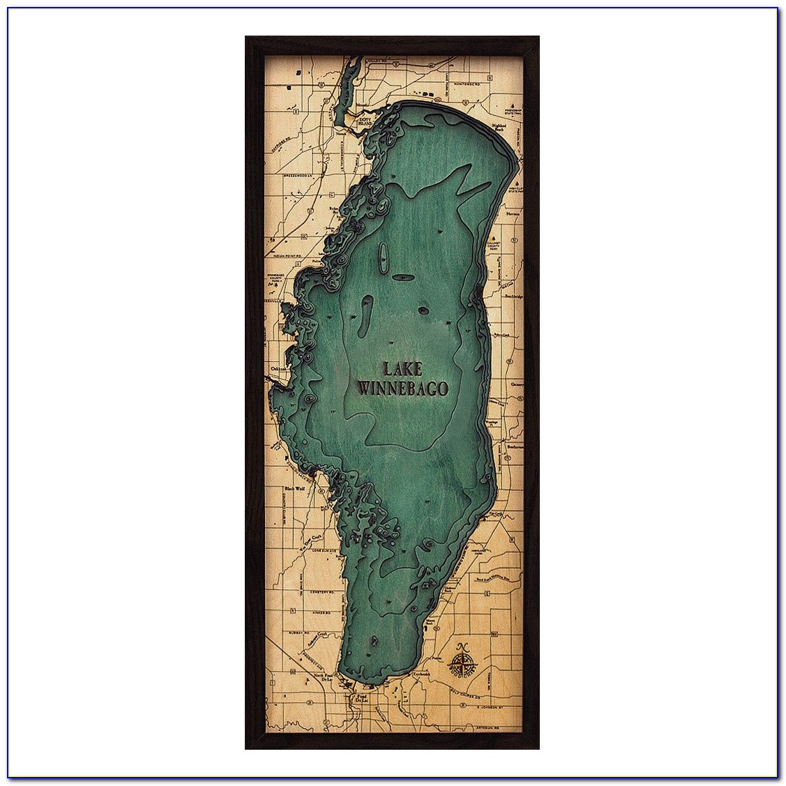 3d Lake Maps Wisconsin