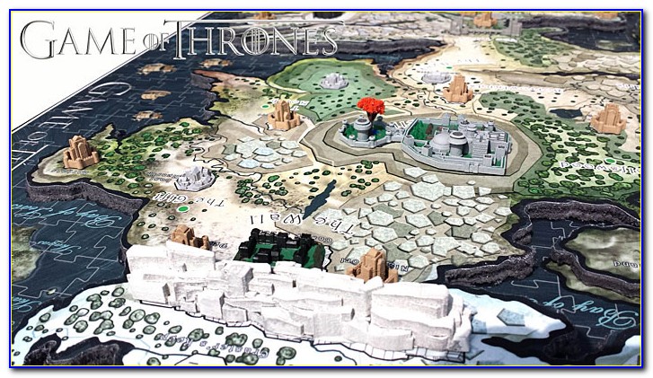 3d Map Of Westeros Puzzle