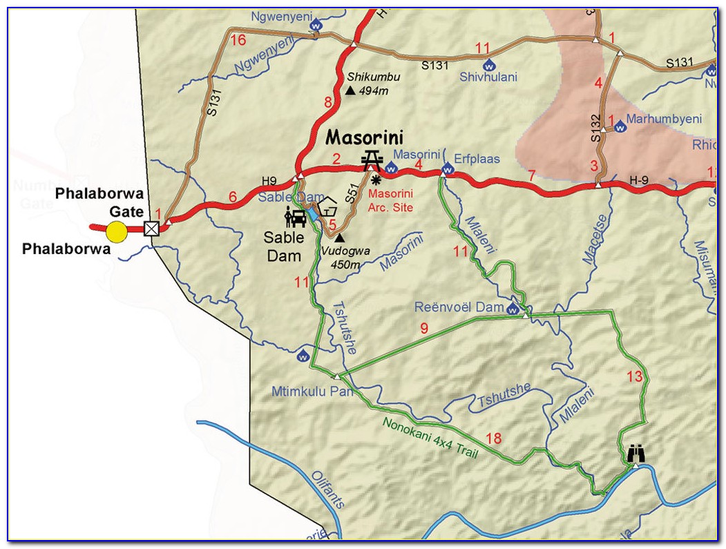 4x4 Trail Maps Northern California