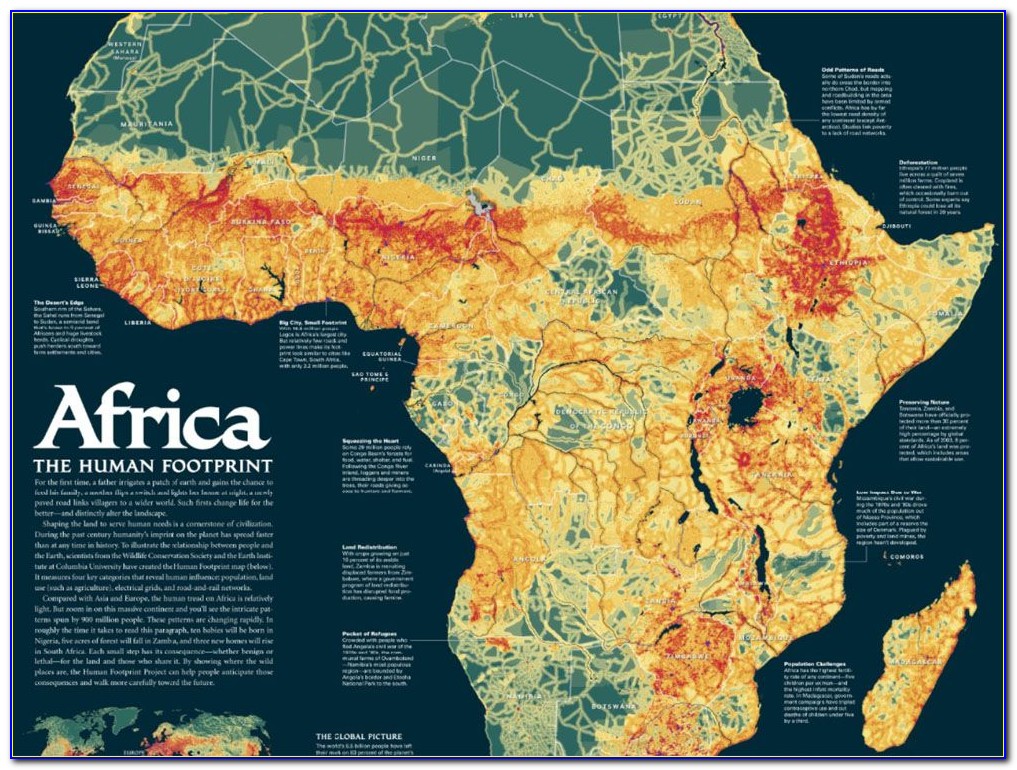 Africa Map National Geographic