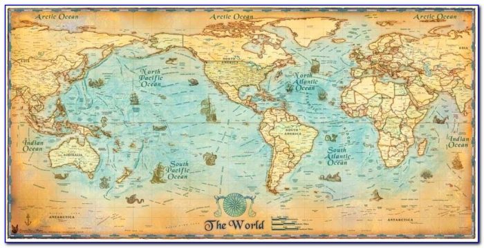 All Posters World Map