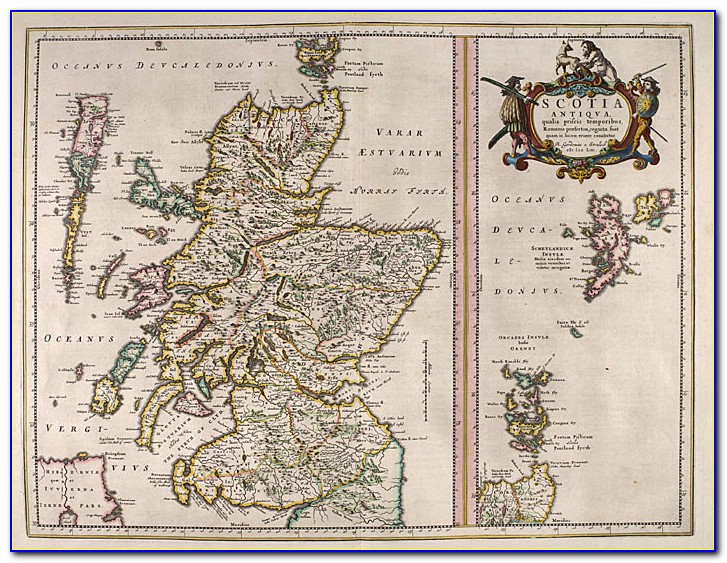Antique Map Dealers Scotland