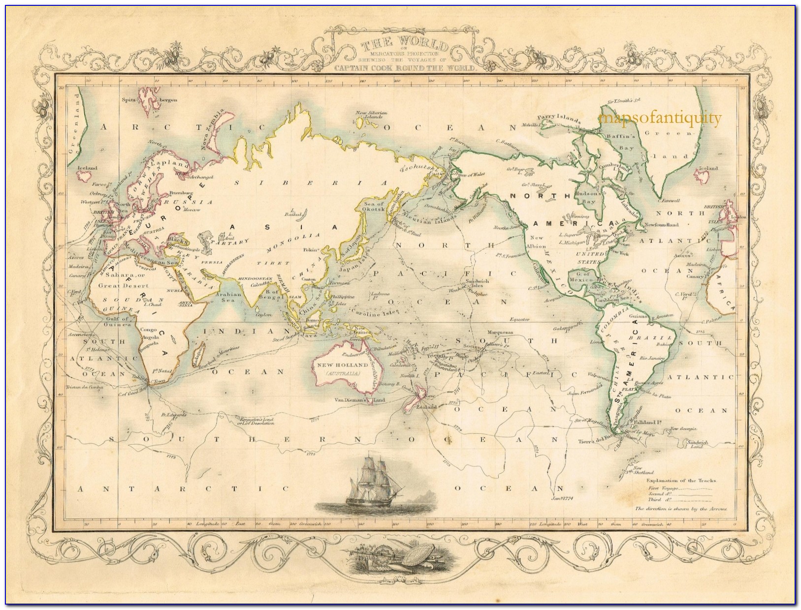 Antique Map Reproductions