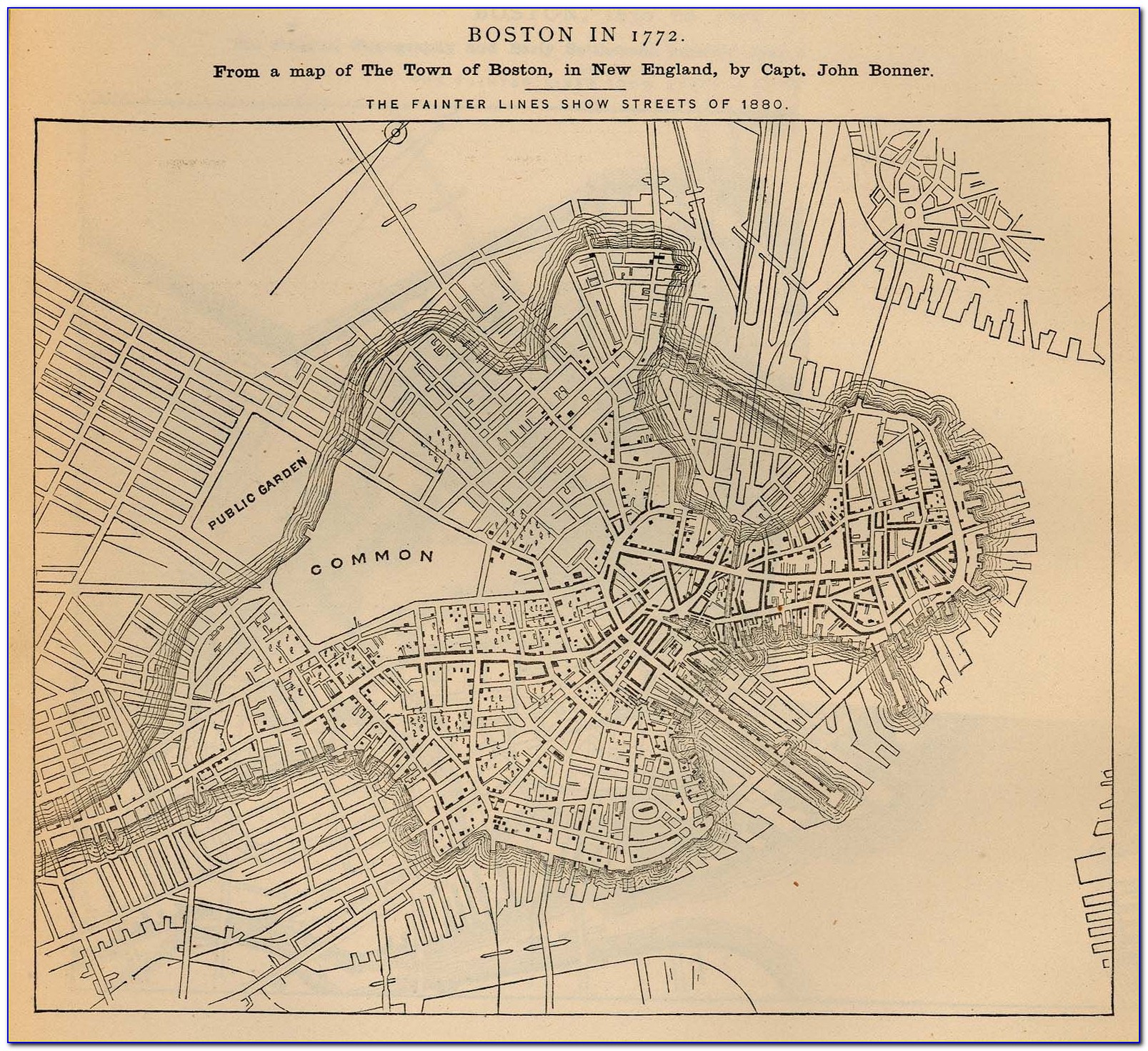Antique Maps Boston Ma