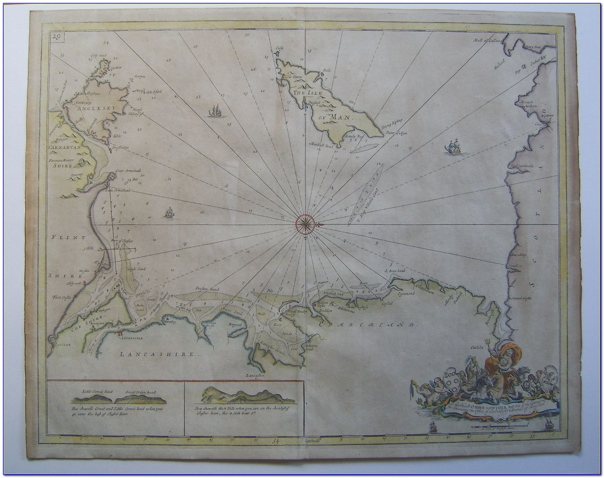 Antique Nautical Maps Cape Cod
