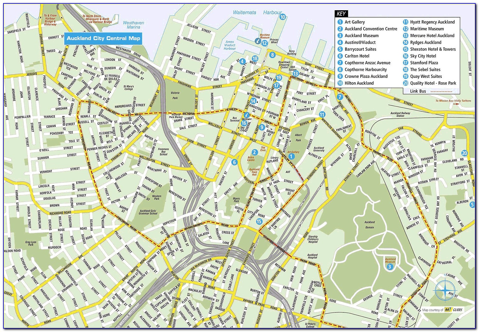 Auckland City Council District Plan Maps