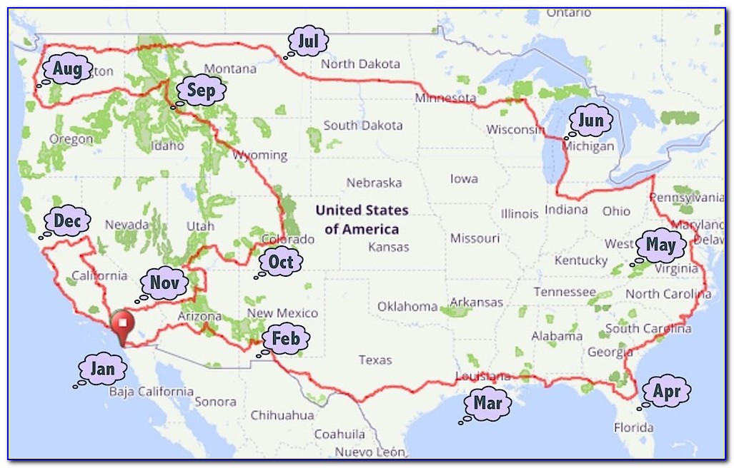 Bicycle Touring Maps Usa