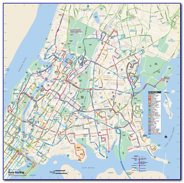 Bus Map Nyc Bronx