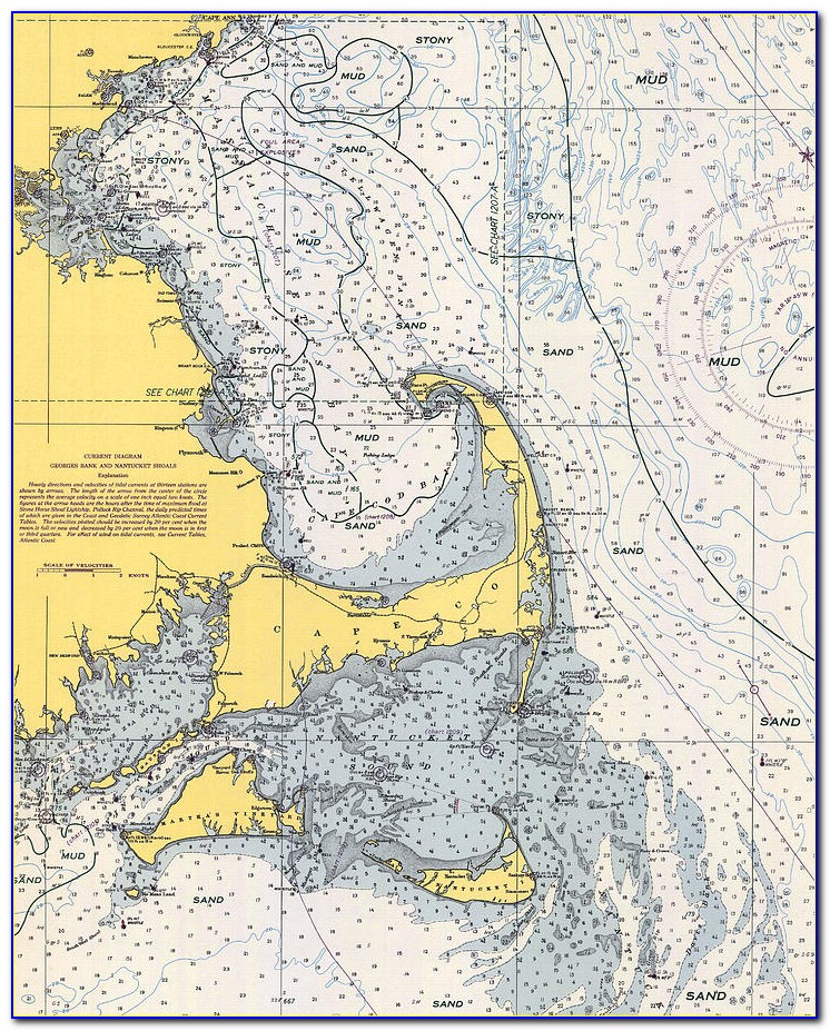Cape Cod Canal Nautical Chart