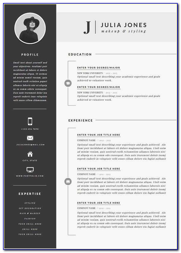 Free Download Creative Resume Templates Beautiful Creative Resume Templates Word Document 46 Recent Good Words To Use