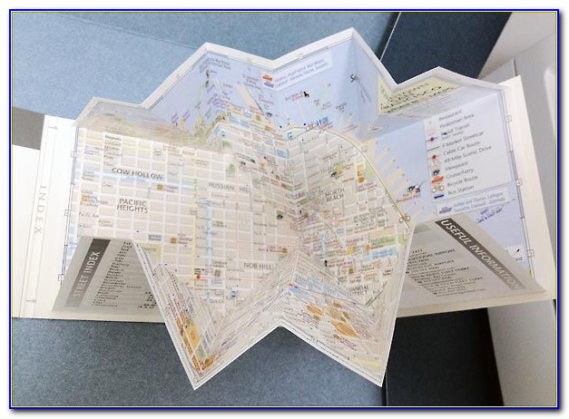 Custom Folded Map Printing