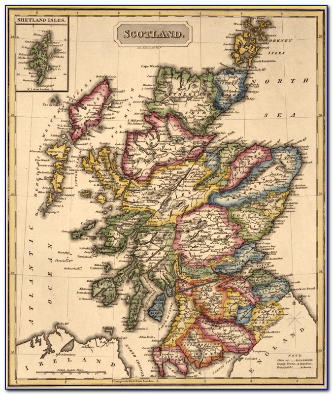 Early Maps Of Scotland To 1850
