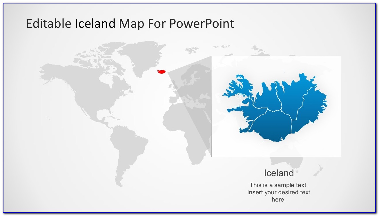 Editable Powerpoint Map Indonesia