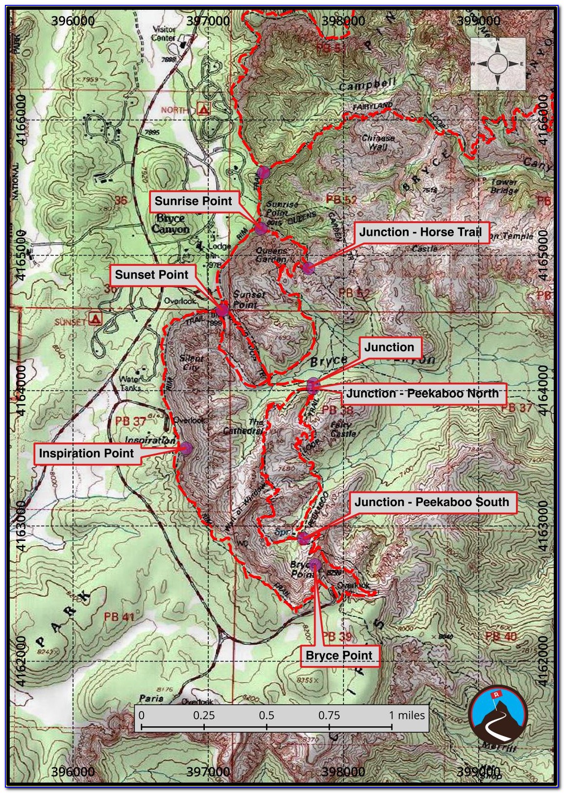 Escalante Utah Hiking Maps