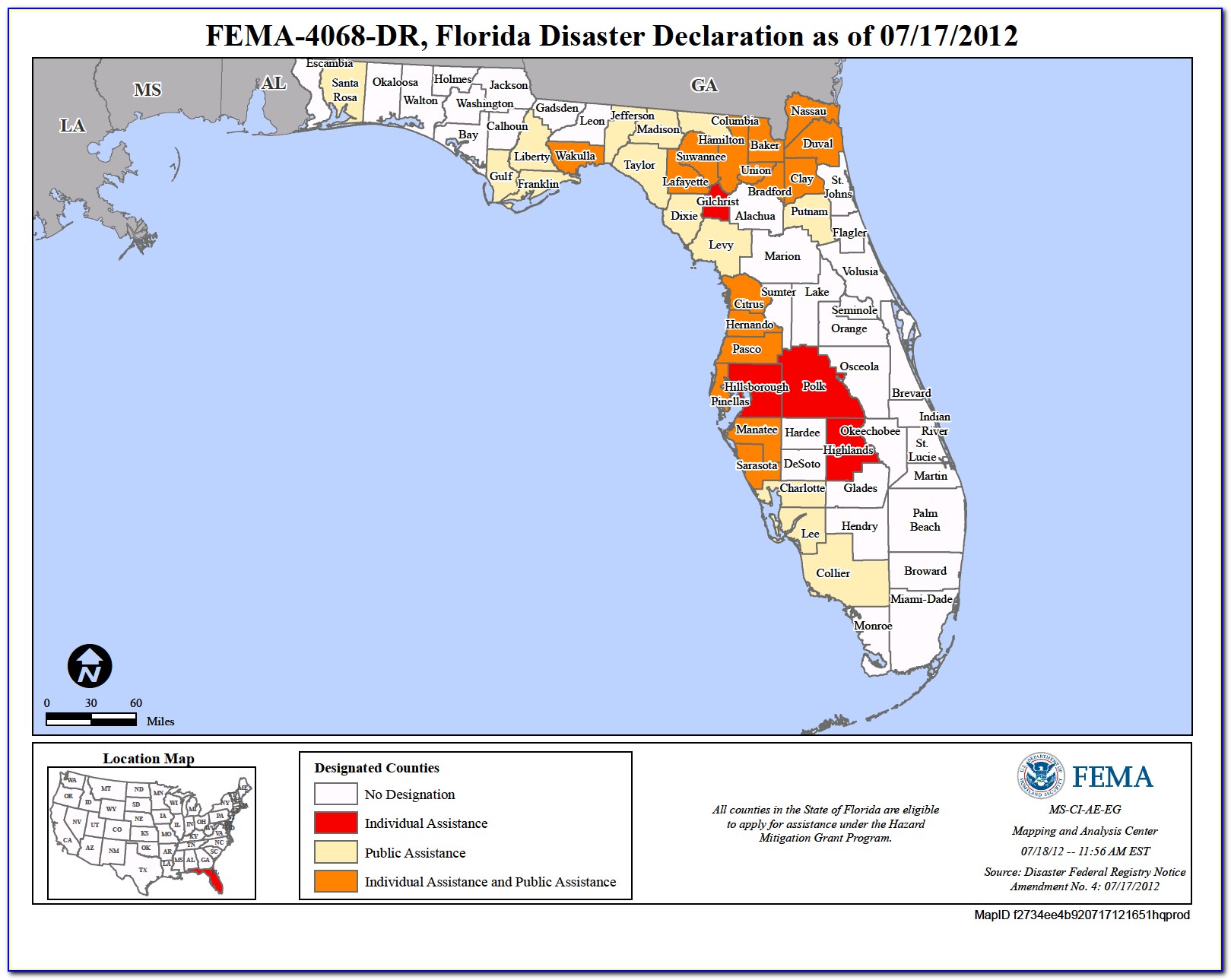 Fema Flood Zone Map Orange County Florida
