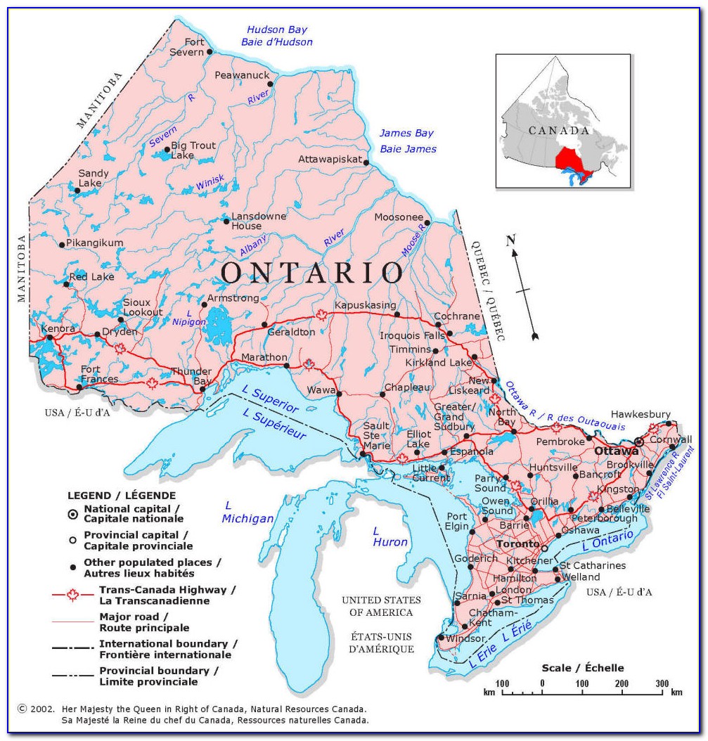 Fishing Maps Ontario Free