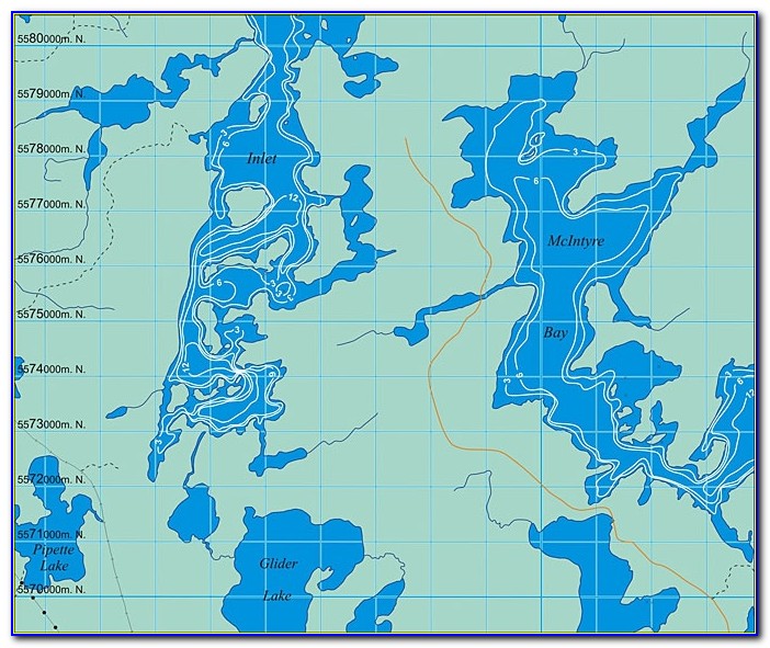 Fishing Maps Ontario Lakes