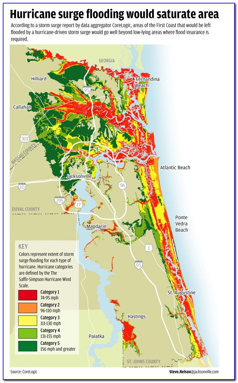 Florida Flood Map 2050