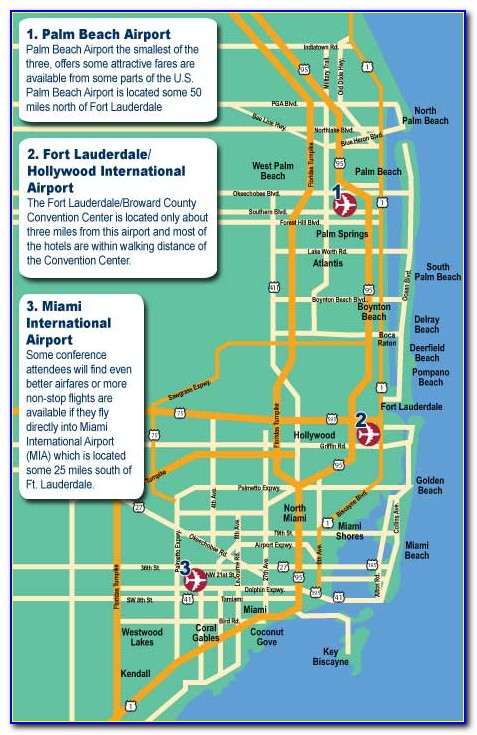 Fort Lauderdale Cruise Port Hotel Map