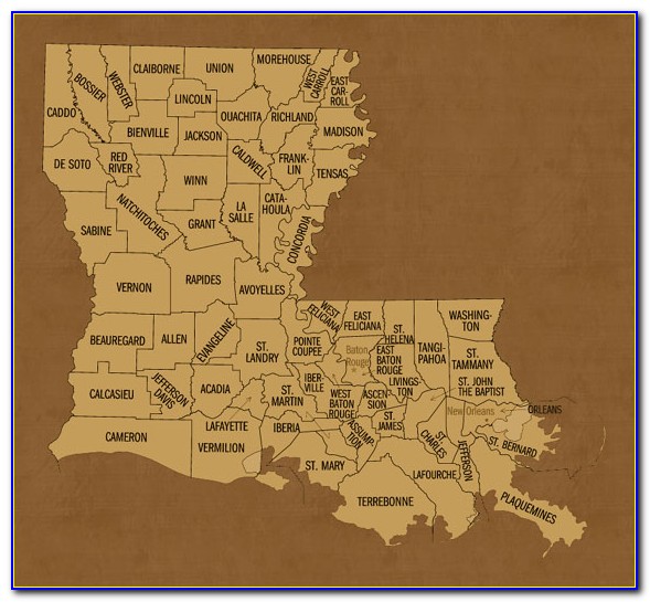 Free Louisiana Fishing Maps