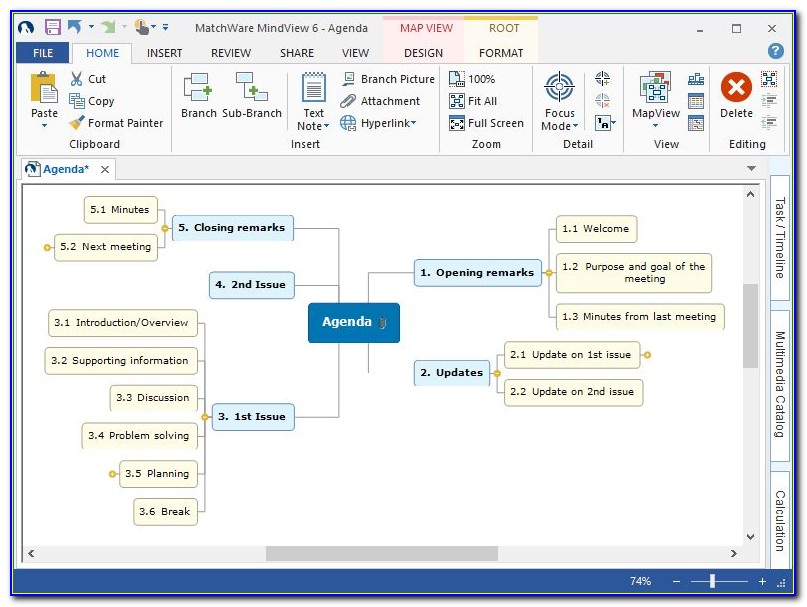 Free Map Mind Mapping Software