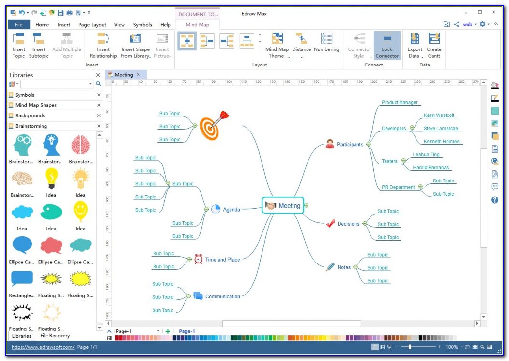 Free Mind Mapping Software For Windows 7