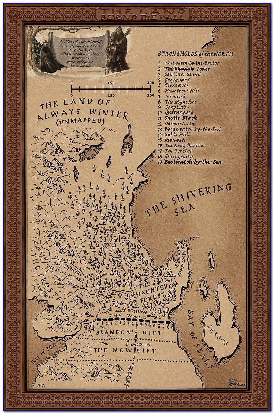 Game Of Thrones Map Wall Mural