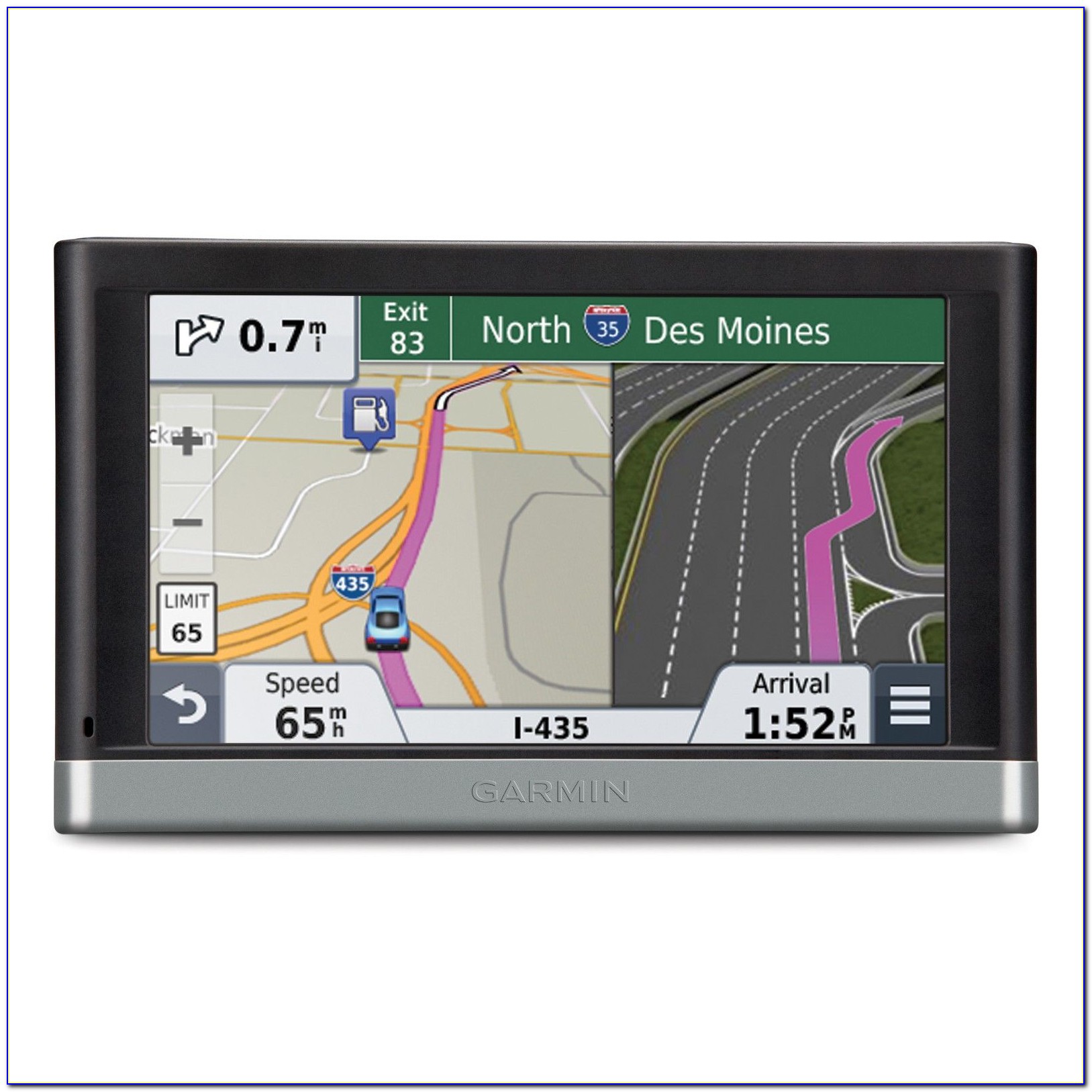 Garmin 5 Inch Gps With Lifetime Maps And Traffic
