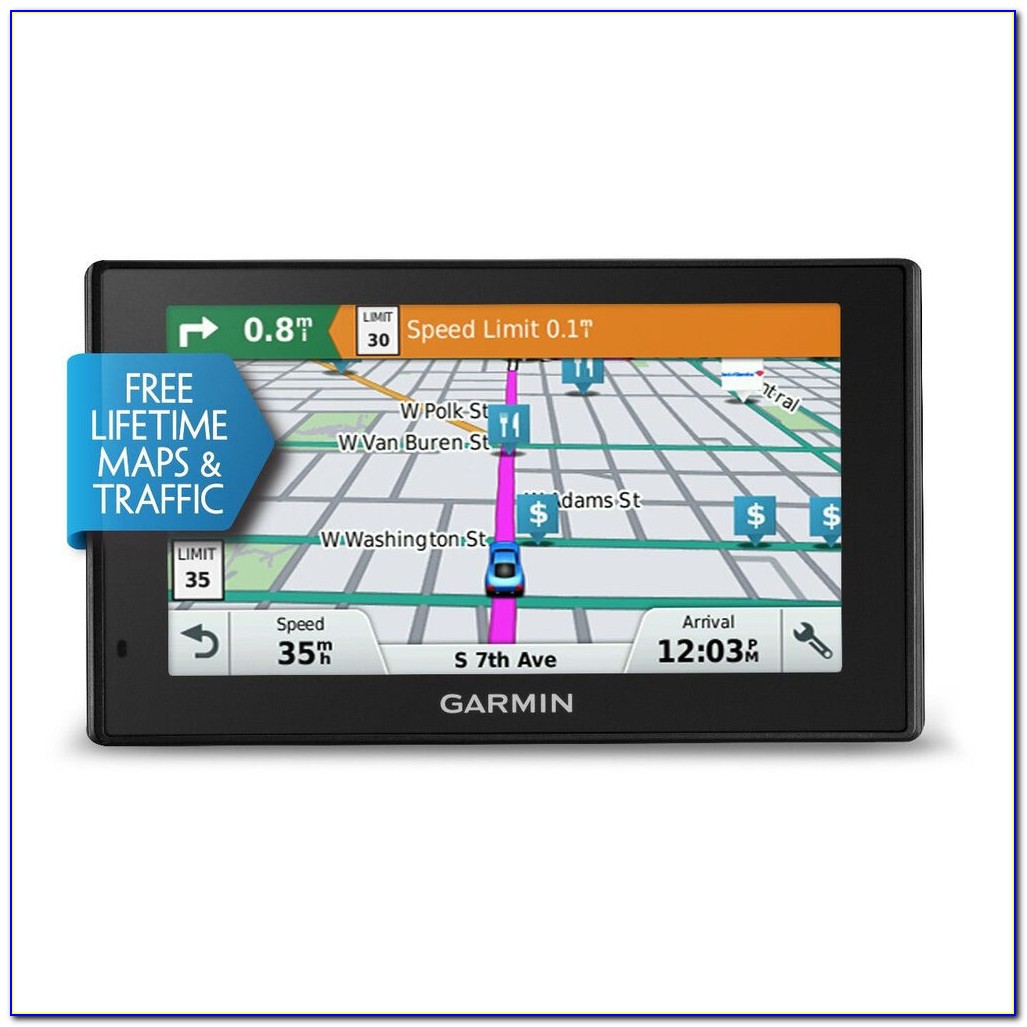 Garmin 5 Inch Gps With Voice Command Lifetime Maps And Traffic