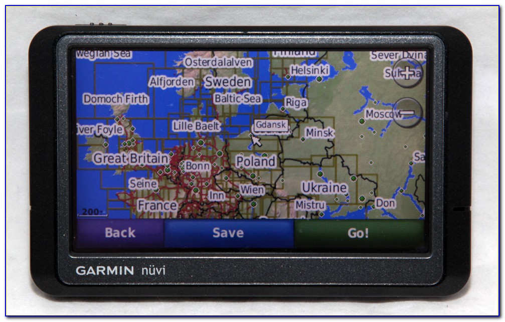 Garmin Gps With North America And Europe Maps