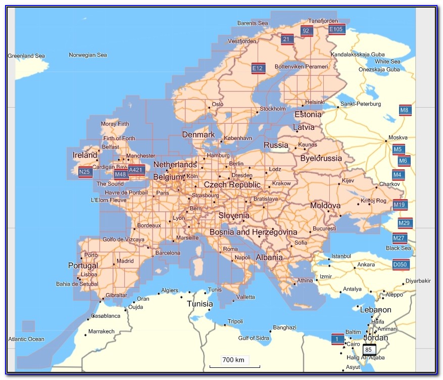 Garmin Map Europe Free