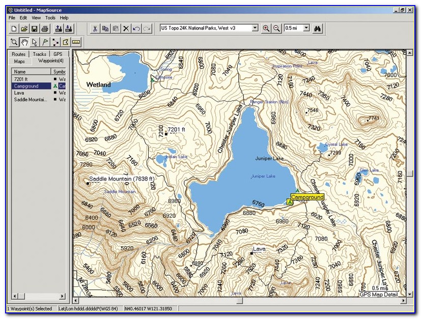 Garmin Nuvi Topographic Maps