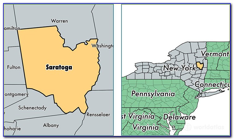 Gis Map Saratoga County Ny